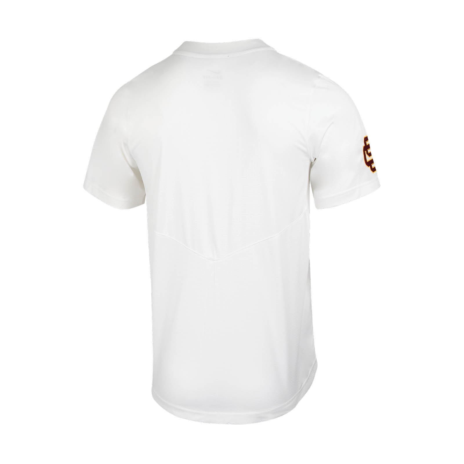 USC Trojans Men's Nike White Full Button Replica Baseball Jersey White 2